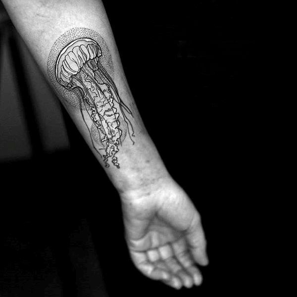 Ink Deep: The Allure of Jellyfish Forearm Tattoos