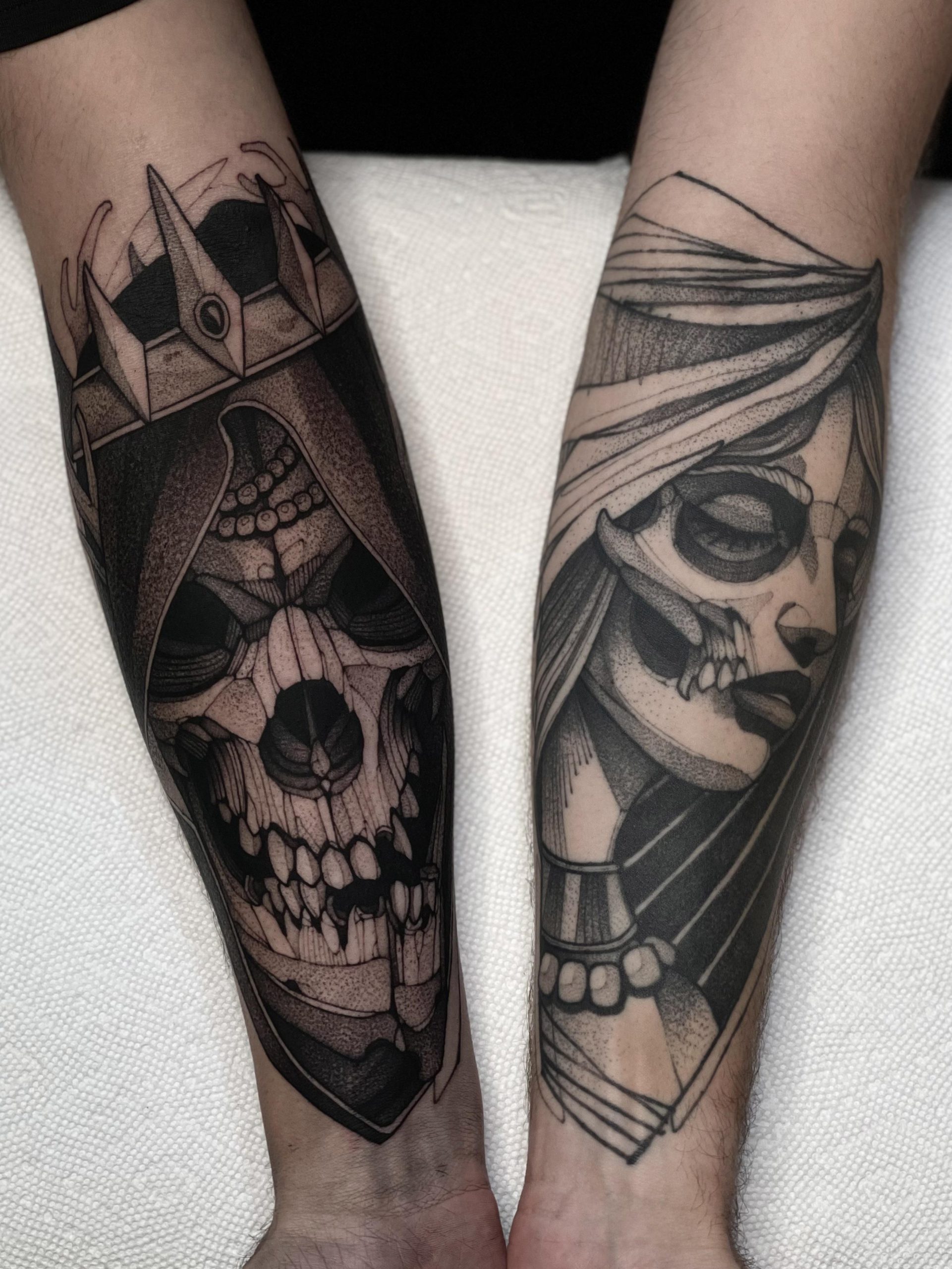Embracing Death: The Symbolism of Grim Reaper Forearm Tattoos