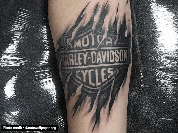 Rev up Your Style: The Best Harley Davidson Forearm Tattoos