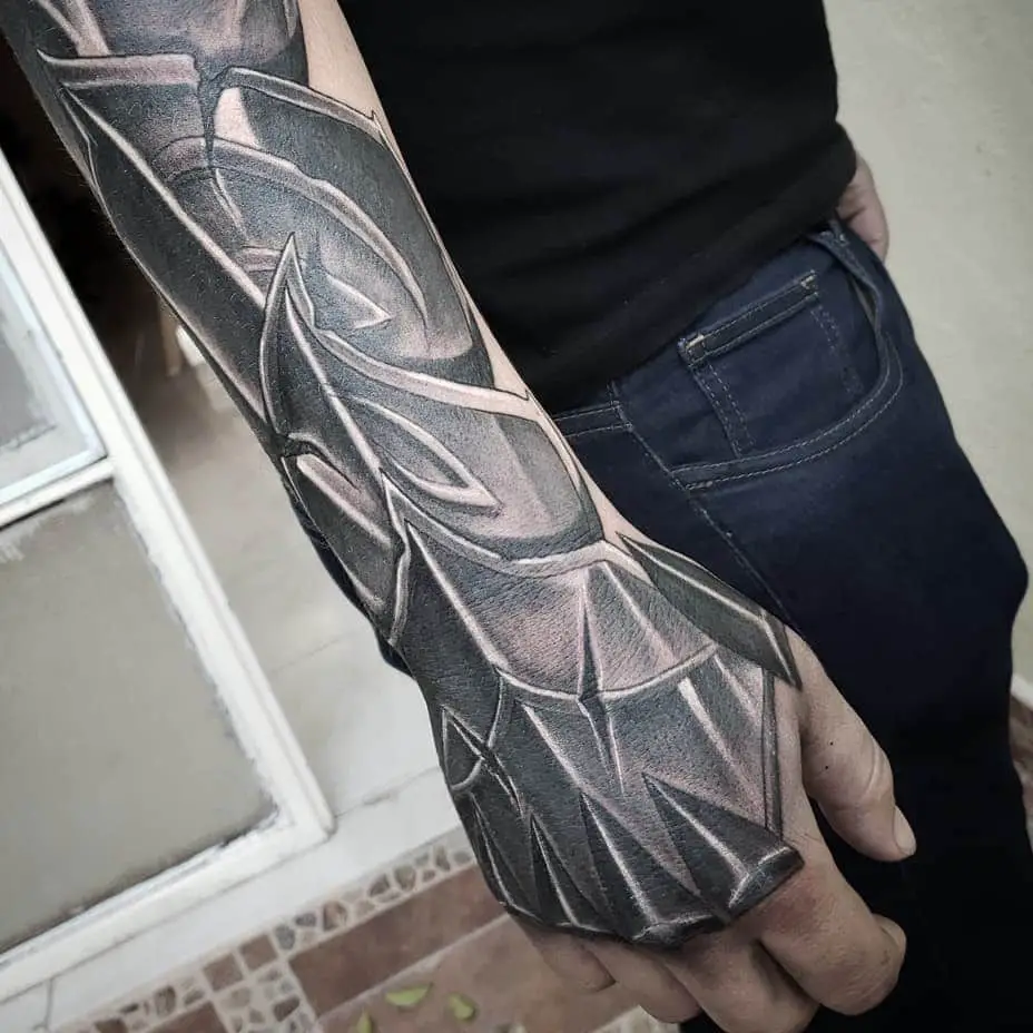 Armored and Inked: The Coolest Forearm Tattoo Designs