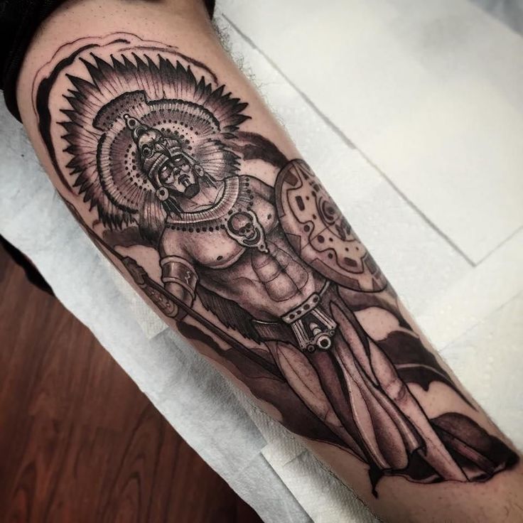 The Ancient Art of Aztec Forearm Tattoos: A Modern Twist