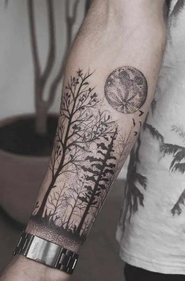 Inked Landscapes: The Beauty of Scenic Forearm Tattoos